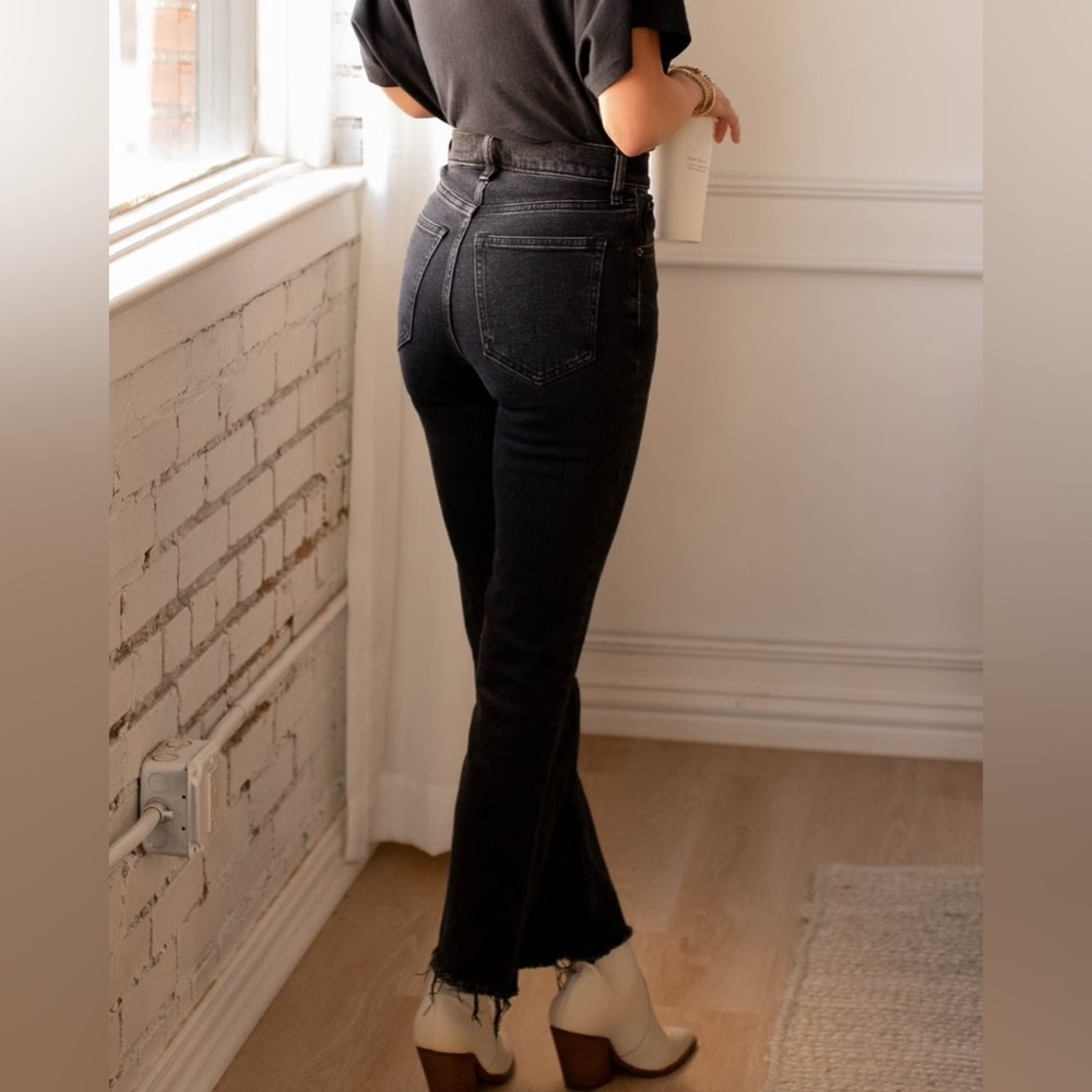 Abercrombie ankle flare jeans